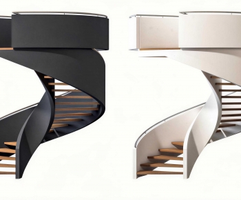 Modern Rotating Staircase-ID:828175078