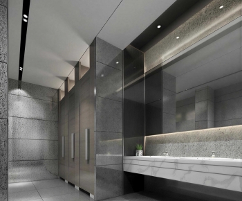 Modern Public Toilet-ID:555742985