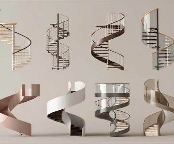 Modern Rotating Staircase-ID:447232014