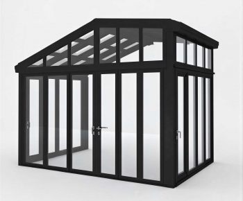 Modern Glass Sunshine Room-ID:344525106