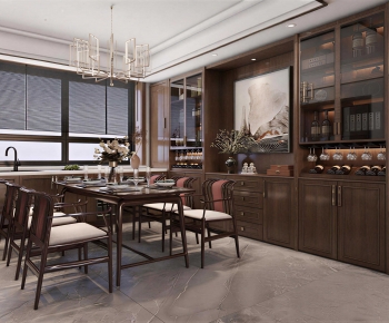 New Chinese Style Dining Room-ID:250818014
