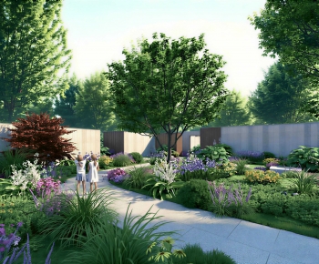 Modern Courtyard/landscape-ID:973129997