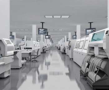 Modern Factory Floor/warehouse-ID:902254105