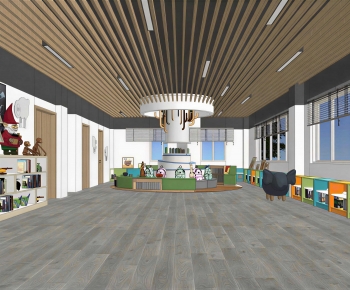 Modern Children's Reading Room-ID:857738029