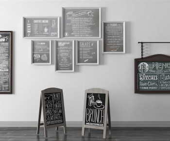 Retro Style Blackboard/whiteboard-ID:309360983