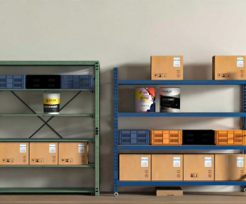 Modern Supermarket Shelf-ID:237294916