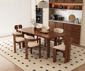 Modern Dining Table And Chairs-ID:764461994