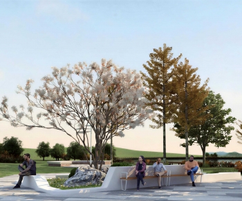 Modern Park Landscape-ID:151165967