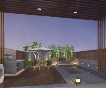 New Chinese Style Terrace-ID:392443908