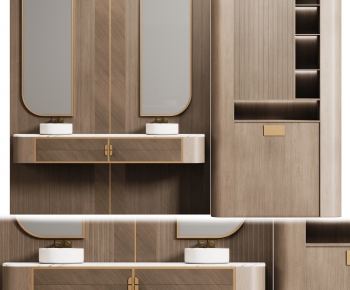 Modern Bathroom Cabinet-ID:873053075