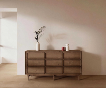 Wabi-sabi Style Side Cabinet-ID:472193962