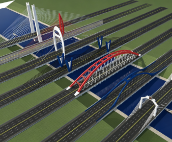 Modern Bridge-ID:124120712