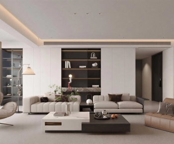 Modern A Living Room-ID:808312894