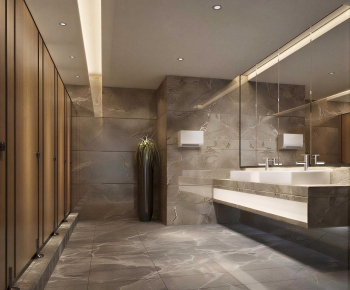 Modern Public Toilet-ID:758573062