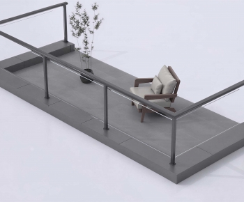 Modern Leisure Balcony-ID:213179649