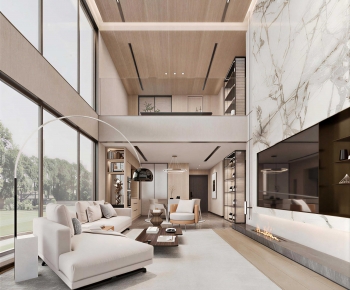 Modern A Living Room-ID:634073023