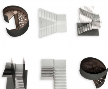 Modern Rotating Staircase-ID:604295028