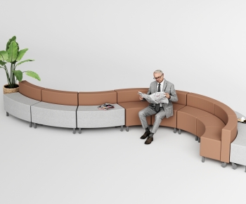 Modern Card Seat Sofa-ID:258250296
