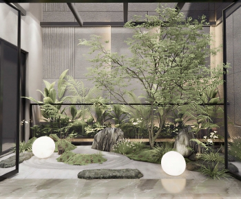 Modern Plant Landscaping-ID:540596964