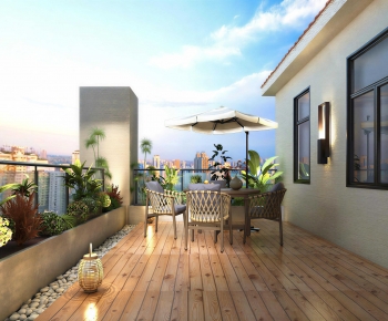 Modern Terrace-ID:624589922