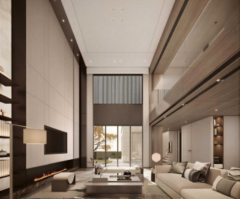 Modern A Living Room-ID:307864907