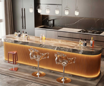 Modern Counter Bar-ID:543247946