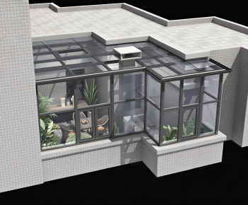 Modern Glass Sun Room-ID:359309915