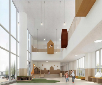 Modern Kindergarten Hall-ID:321999077