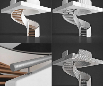 Modern Rotating Staircase-ID:416259054