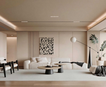 Modern A Living Room-ID:218899971