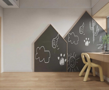 Modern Children's Room Activity Room-ID:585309986