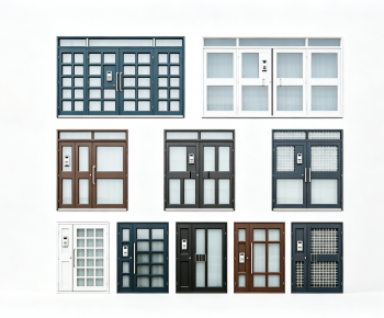 Modern Entrance Door-ID:291642903
