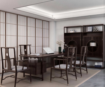New Chinese Style Meeting Room-ID:774679251