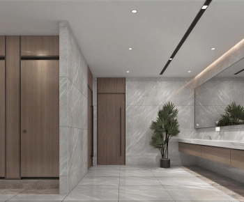 Modern Public Toilet-ID:527014029