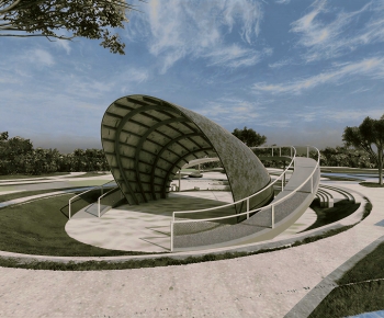 Modern Park Landscape-ID:170040115