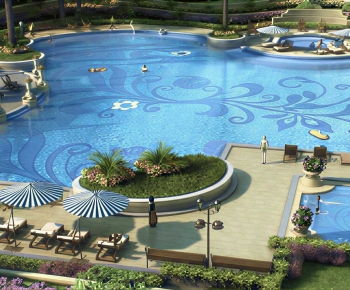 European Style Swimming Pool-ID:266535046