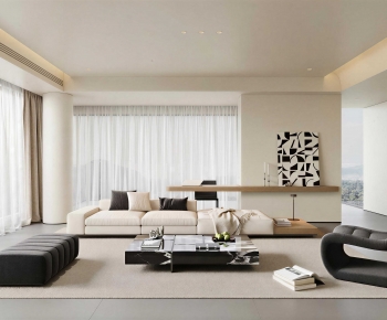 Modern A Living Room-ID:114901079