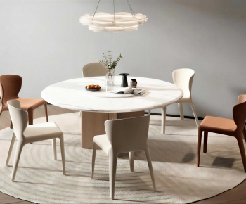 Modern Dining Table And Chairs-ID:763150935