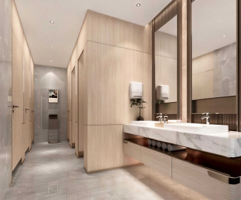Modern Public Toilet-ID:630869944