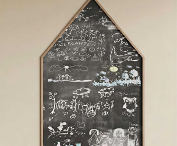 Modern Blackboard/whiteboard-ID:105719693