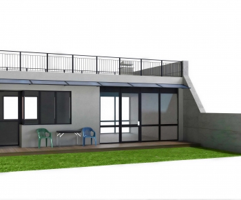 Modern Residential Building-ID:593319897