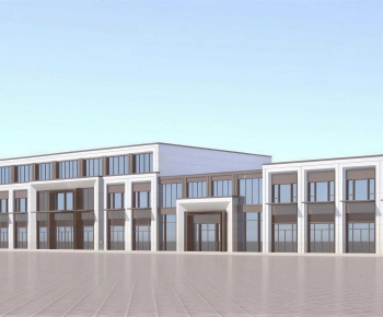 Modern Appearance Of Commercial Building-ID:981107007