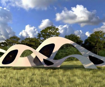 Modern Sculpture Sketch-ID:636711198