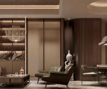 Modern A Living Room-ID:984072922