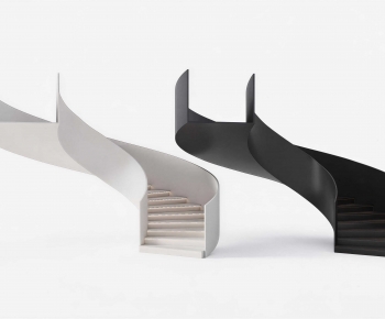 Modern Rotating Staircase-ID:398525958