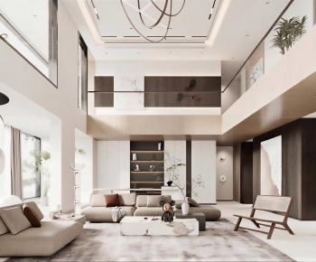 Modern A Living Room-ID:962132932
