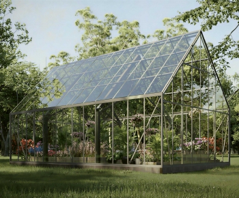 Modern Glass Sunshine Room-ID:962394952