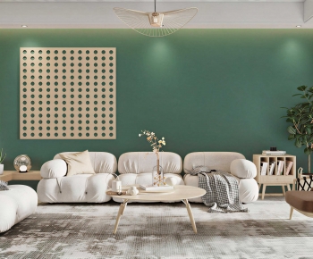 Modern A Living Room-ID:297533993