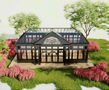 New Classical Style Glass Sunshine Room-ID:289318089