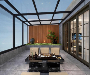 New Chinese Style Tea House-ID:202769044